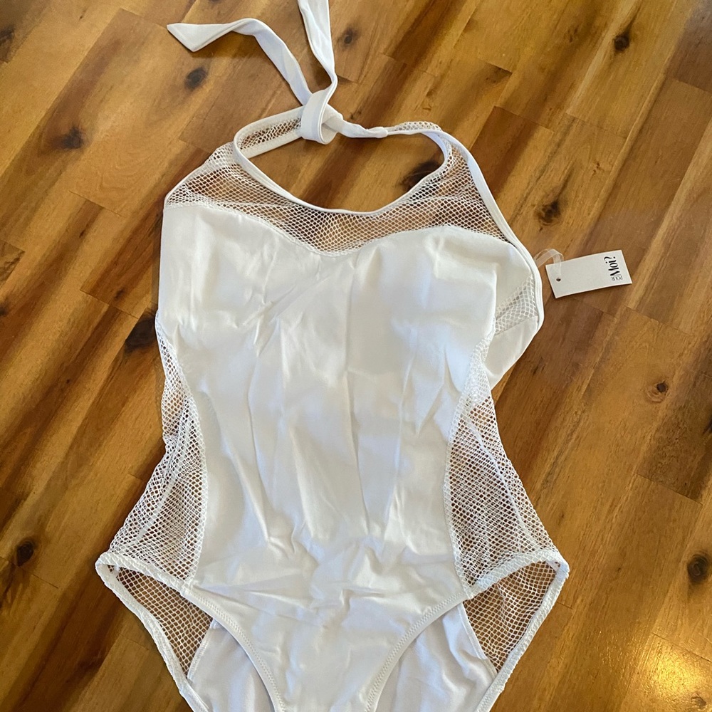 One piece bathing suit, size 14